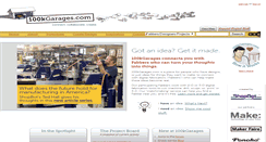 Desktop Screenshot of 100kgarages.com